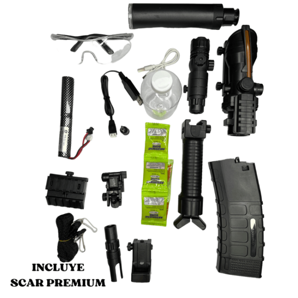 SCAR PREMIUM FUSIL DE ASALTO DE HIDROGEL - Imagen 2