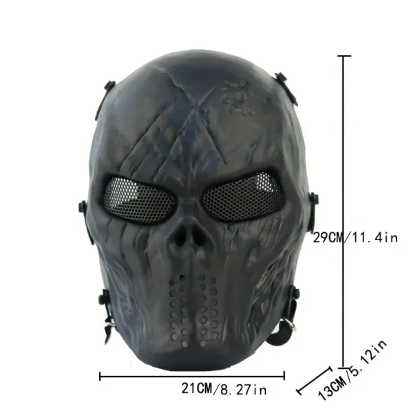 MÁSCARA CALAVERA FANTASMA MOD. T060 - Imagen 10