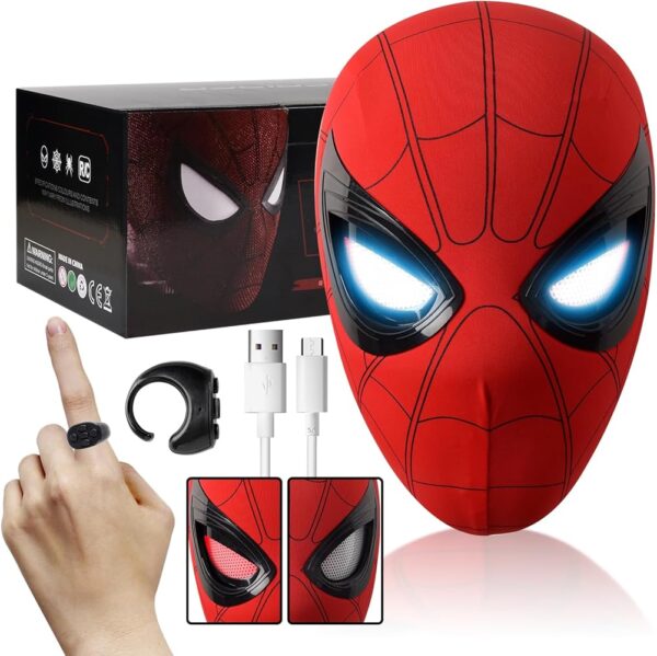 MASCARA DE SPIDERMAN CON CONTROL REMOTO - Imagen 7