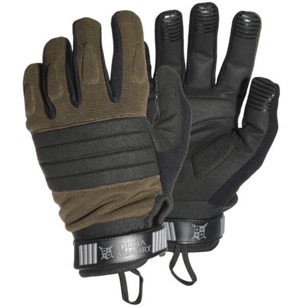 Guantes tácticos Combat (oliva) - Delta Armory