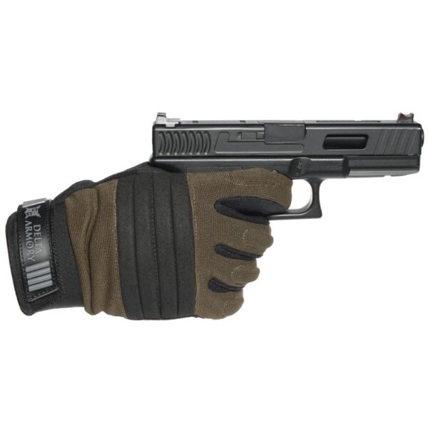 Guantes tácticos Combat (oliva) - Delta Armory - Imagen 2