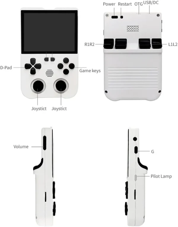 CONSOLA DE VIDEOJUEGOS PORTÁTIL XU10 - Imagen 6