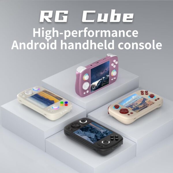 CONSOLA DE VIDEOJUEGOS PORTÁTIL ANBERNIC RG CUBE XX - Imagen 6